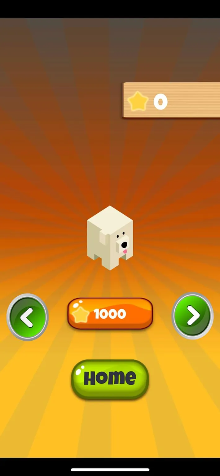Crazy Infinity Runner locked character screen