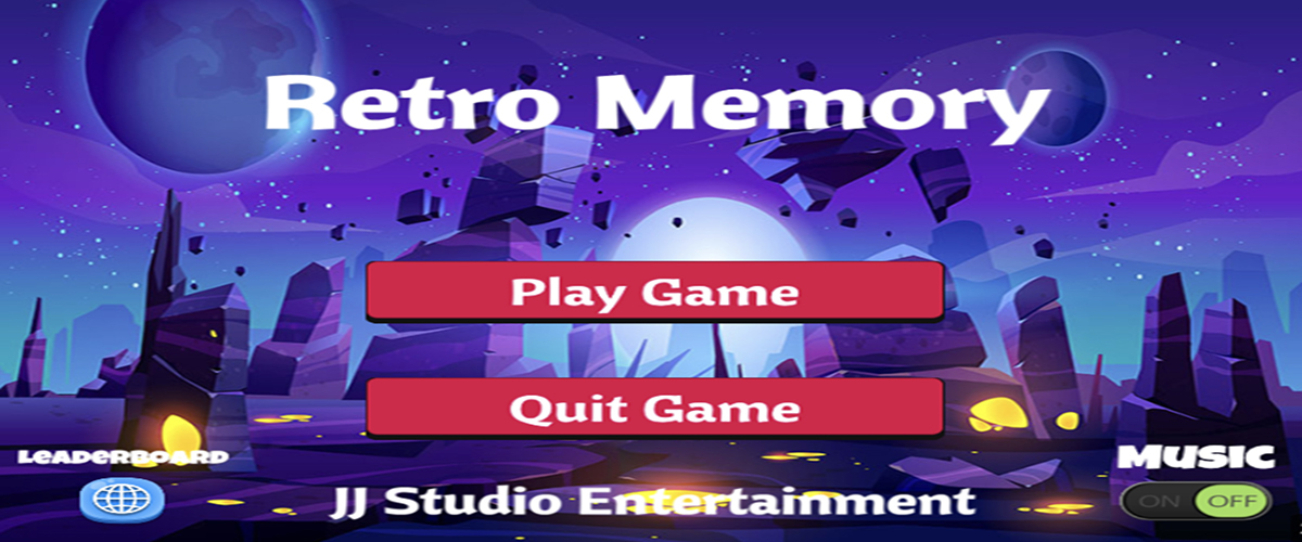 Retro Memory browser game
