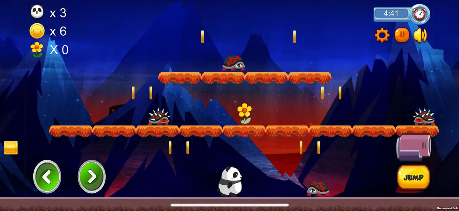 Desert level screenshot