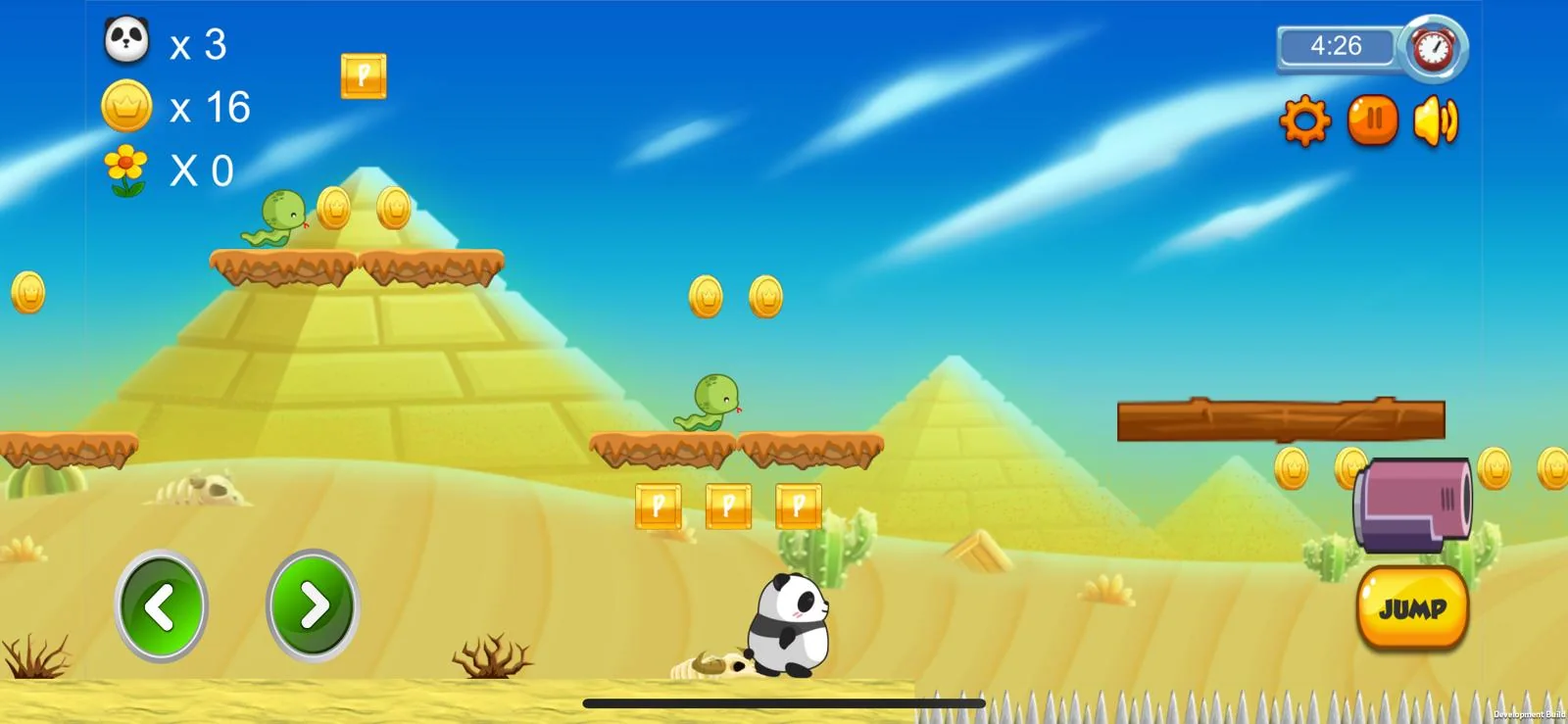 Panda's Adventure underwater level screenshot